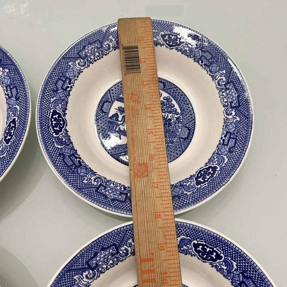 Set of 2 Willow Ware by Royal China - Royal Ironstone Berry Bowls - Picture 5 of 5